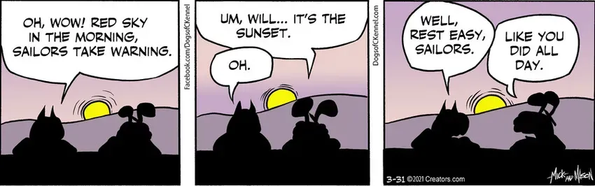 Dogs of C-Kennel for Mar 31, 2021