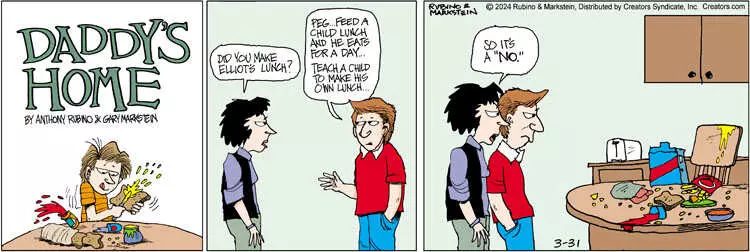 Daddy's Home for Mar 31, 2024