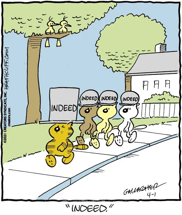 Heathcliff for Apr 01, 2021