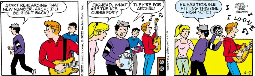Archie for Apr 02, 2022