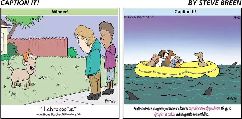 Caption It! for Apr 02, 2023