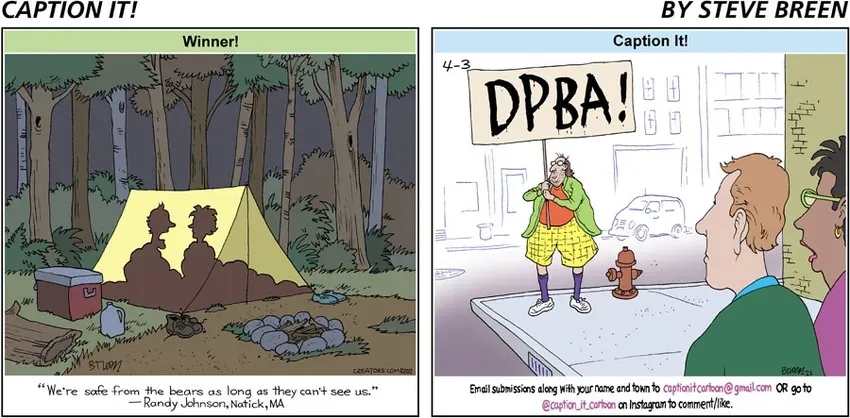 Caption It! for Apr 03, 2022