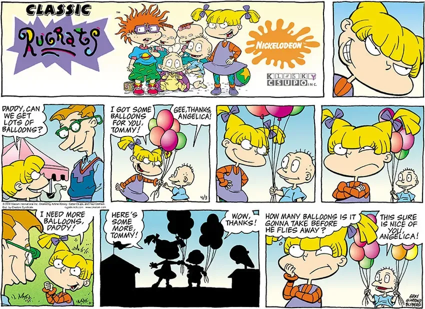 Rugrats for Apr 03, 2022