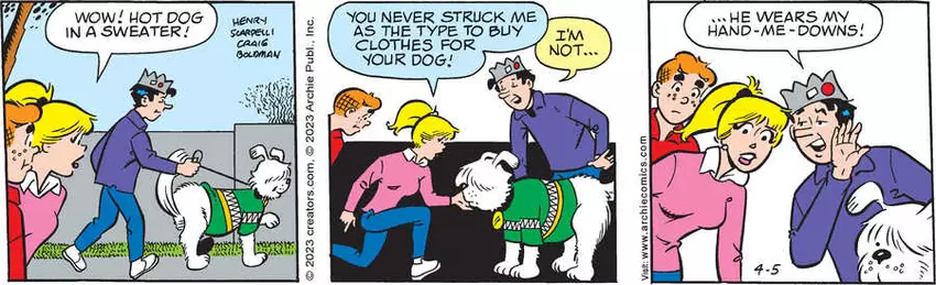Archie for Apr 05, 2023