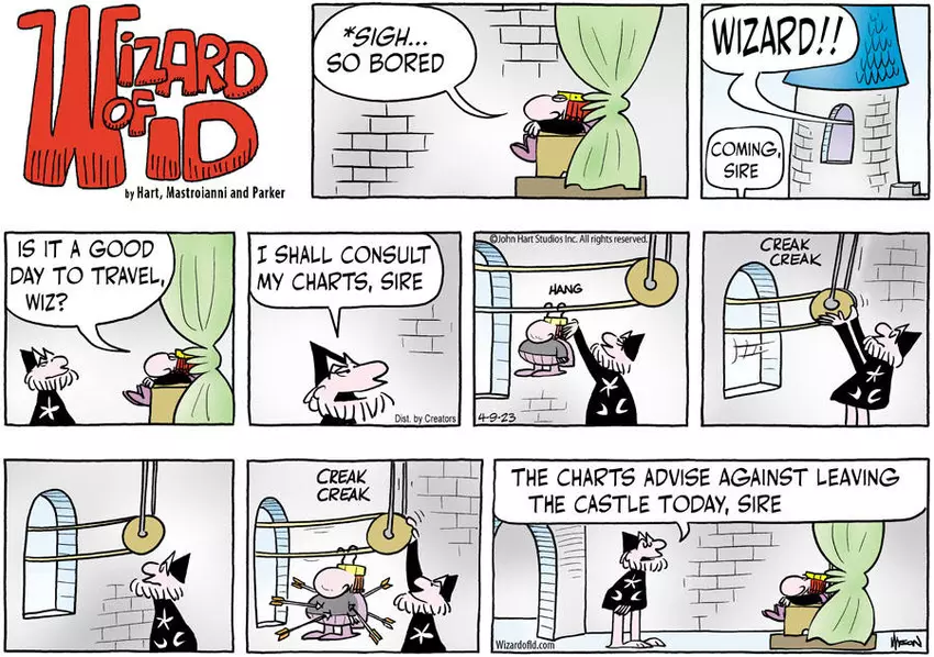 Wizard of Id for Apr 09, 2023