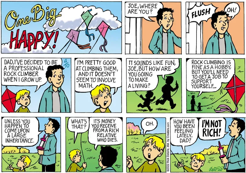 One Big Happy® for Apr 10, 2022