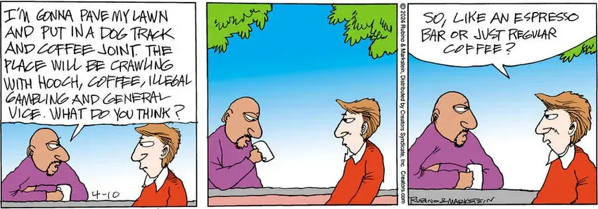 Daddy's Home for Apr 10, 2024