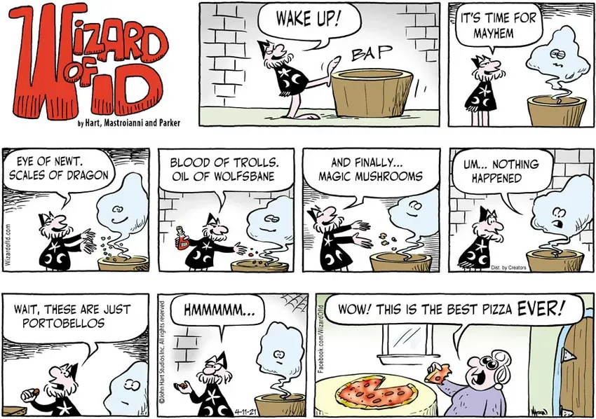 Wizard of Id for Apr 11, 2021