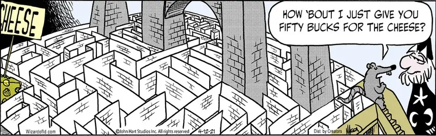 Wizard of Id for Apr 12, 2021