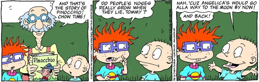 Rugrats for Apr 13, 2021