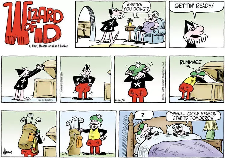 Wizard of Id for Apr 14, 2024