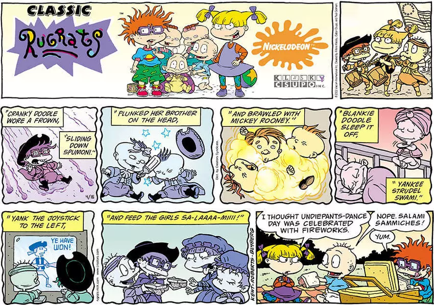 Rugrats for Apr 16, 2023