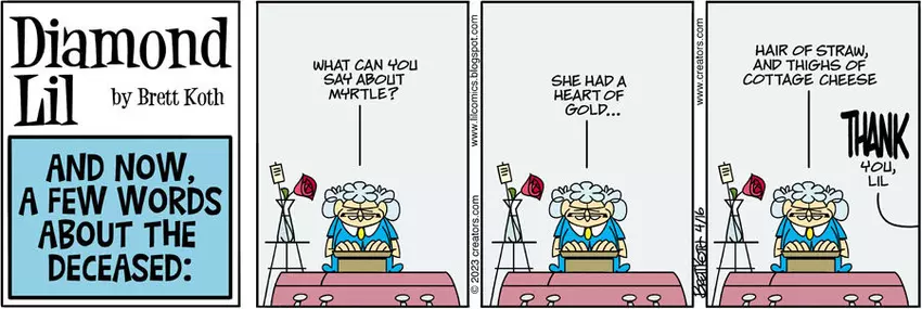 Diamond Lil for Apr 16, 2023