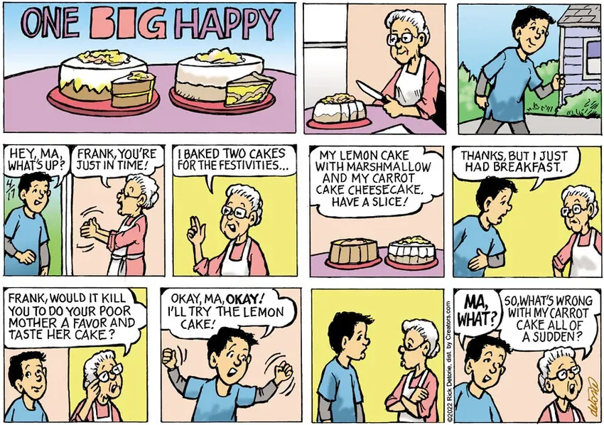 One Big Happy® for Apr 17, 2022