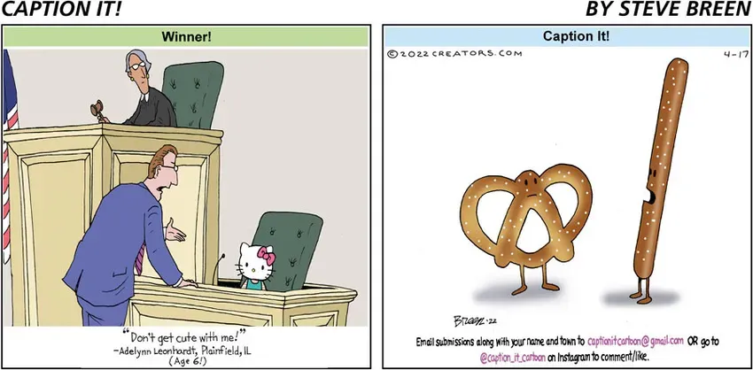 Caption It! for Apr 17, 2022