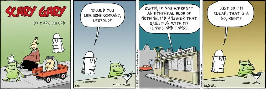 Scary Gary for Apr 18, 2021