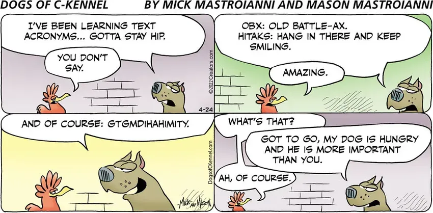 Dogs of C-Kennel for Apr 24, 2022