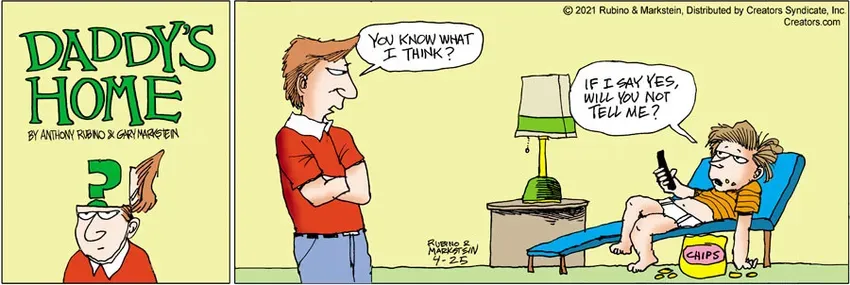 Daddy's Home for Apr 25, 2021