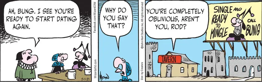 Wizard of Id for May 01, 2021