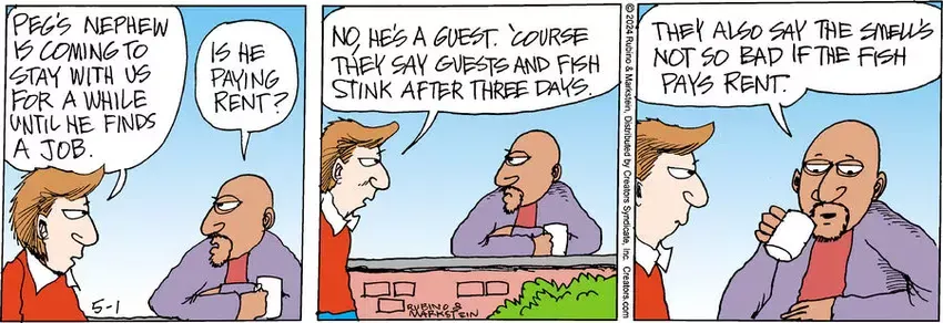 Daddy's Home for May 01, 2024