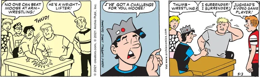 Archie for May 03, 2021