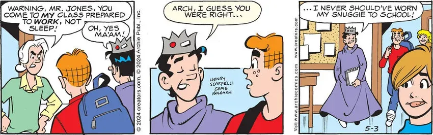 Archie for May 03, 2024