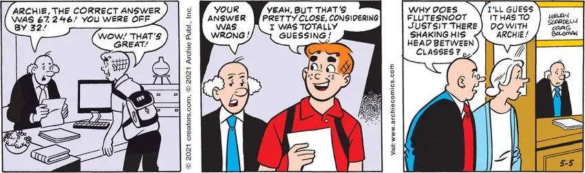Archie for May 05, 2021