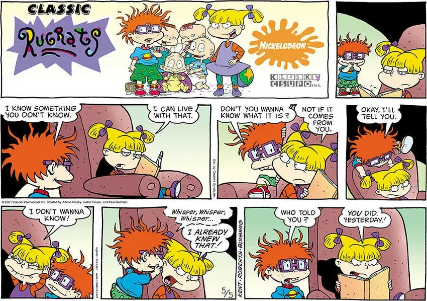 Rugrats for May 05, 2024