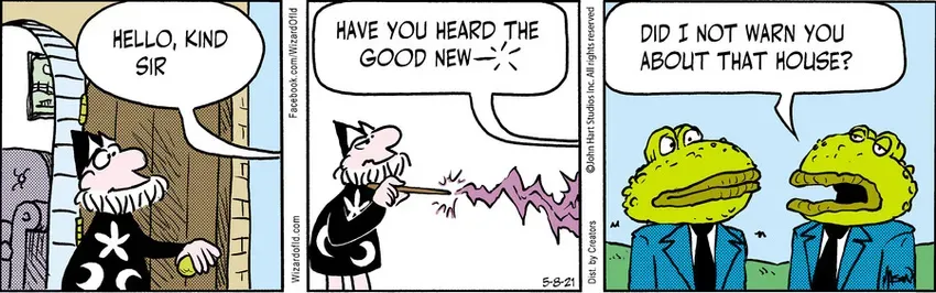 Wizard of Id for May 08, 2021