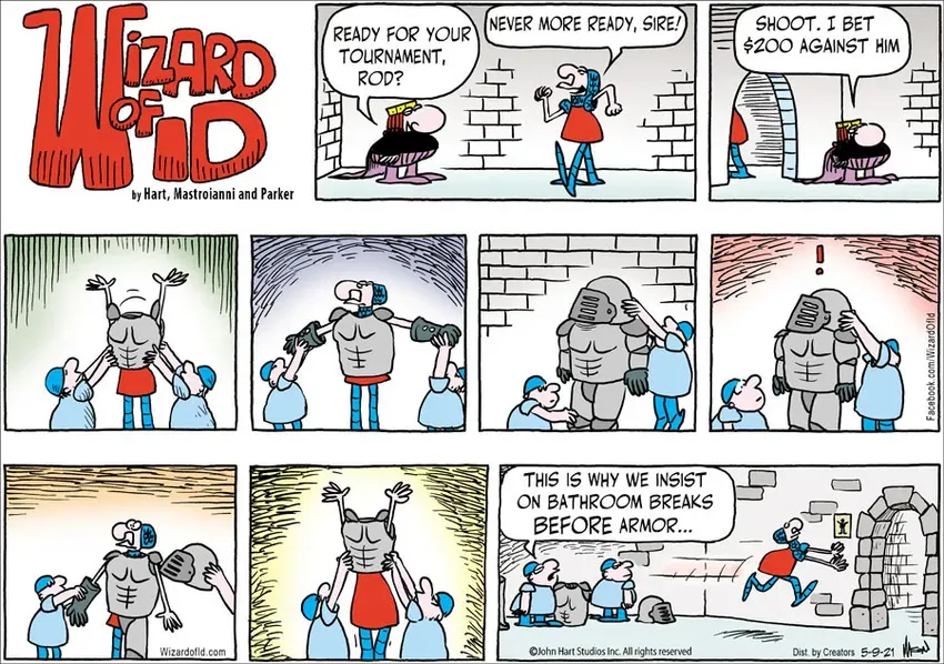 Wizard of Id for May 09, 2021