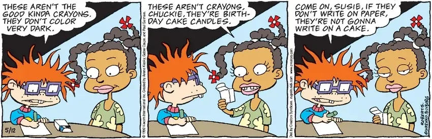 Rugrats for May 12, 2021