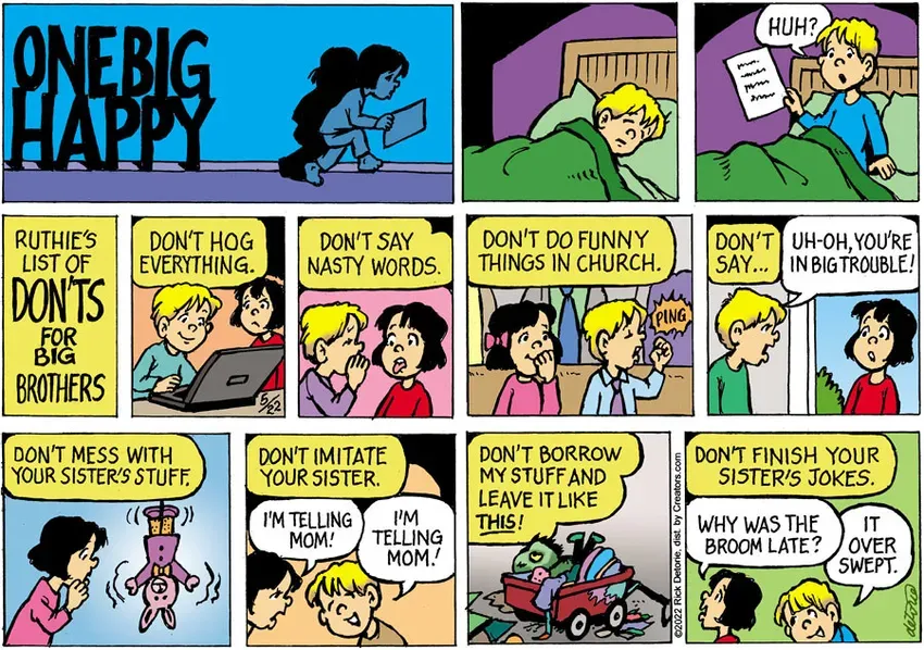 One Big Happy® for May 22, 2022