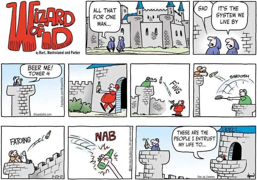 Wizard of Id for May 23, 2021