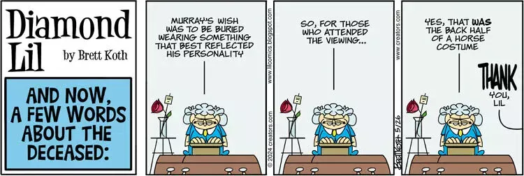 Diamond Lil for May 26, 2024