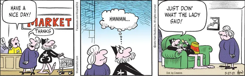 Wizard of Id for May 27, 2021