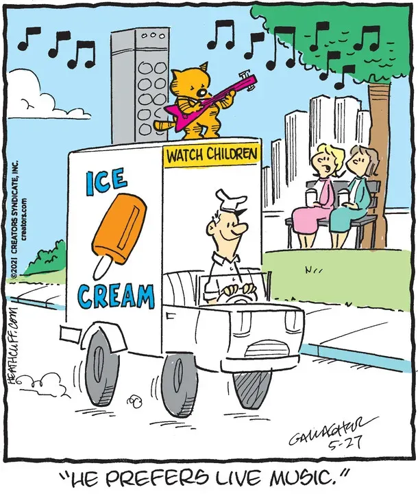 Heathcliff for May 27, 2021