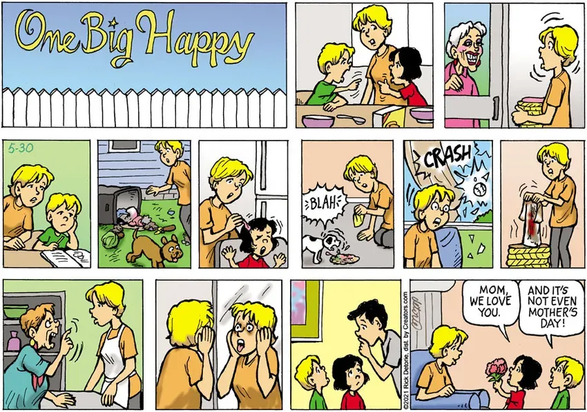 One Big Happy® for May 30, 2021