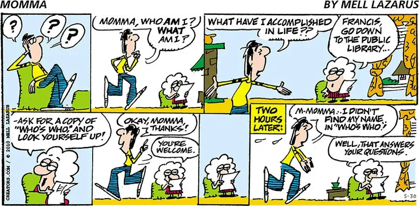Momma for May 30, 2021