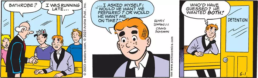 Archie for Jun 01, 2023