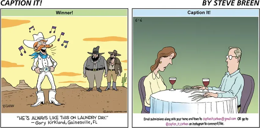 Caption It! for Jun 06, 2021