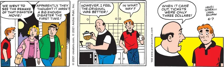 Archie for Jun 07, 2021