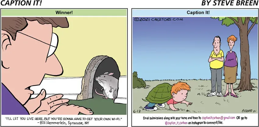 Caption It! for Jun 13, 2021