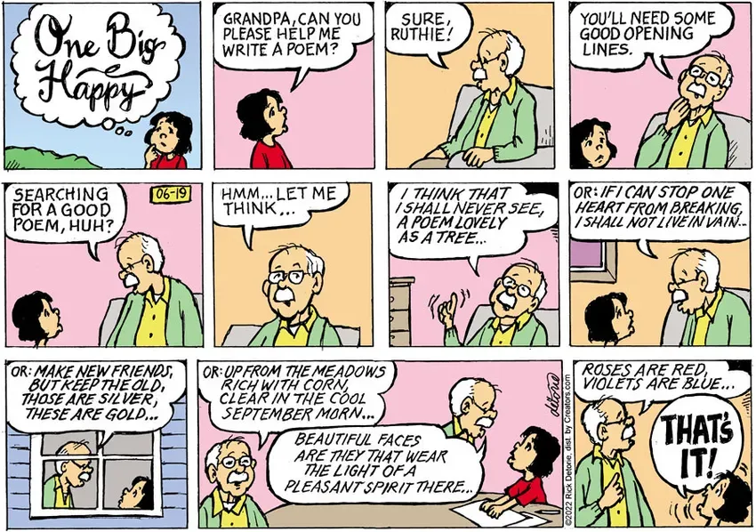 One Big Happy® for Jun 19, 2022