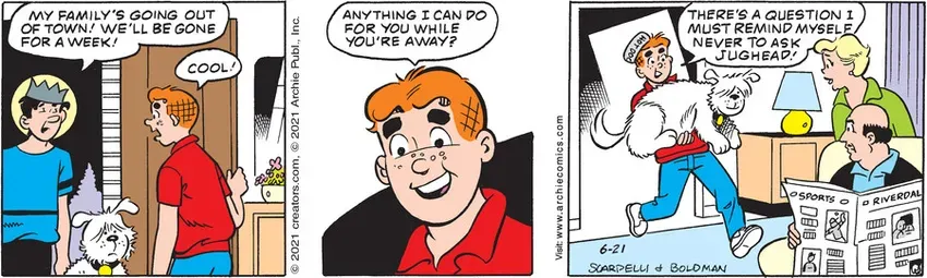Archie for Jun 21, 2021