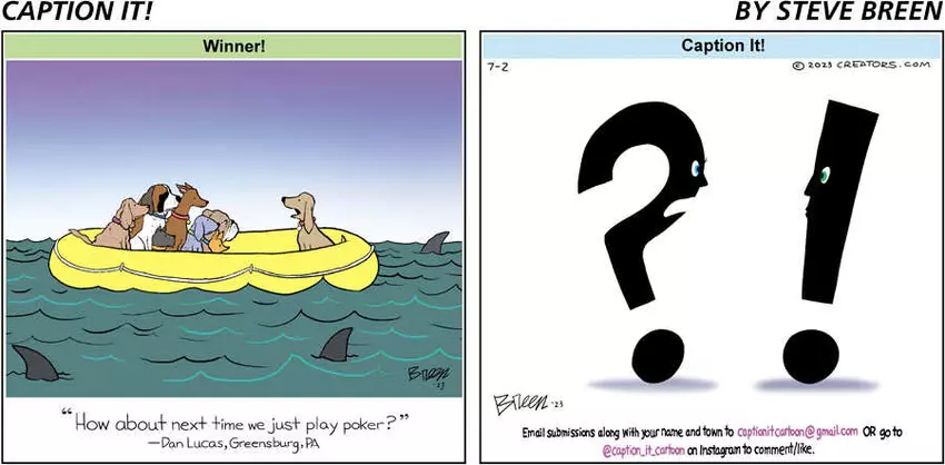 Caption It! for Jul 02, 2023