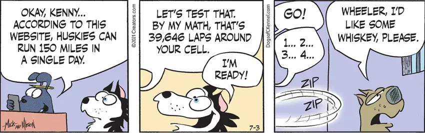 Dogs of C-Kennel for Jul 03, 2021