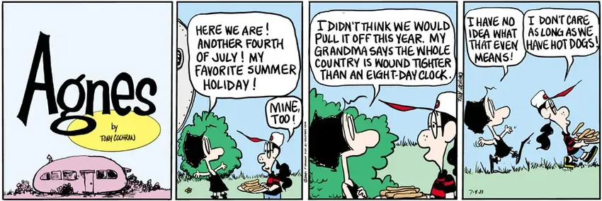Agnes for Jul 04, 2021