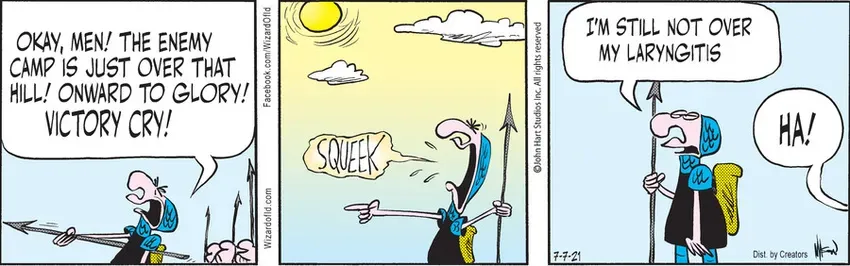 Wizard of Id for Jul 07, 2021