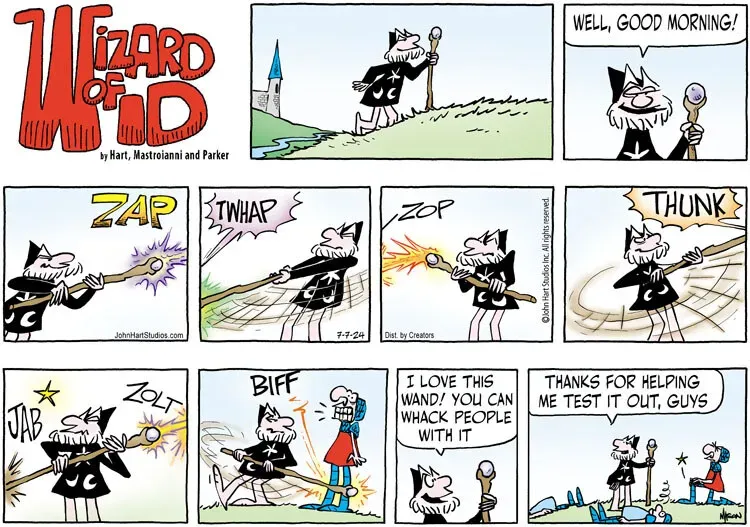 Wizard of Id for Jul 07, 2024