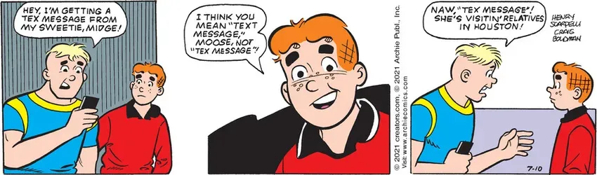 Archie for Jul 10, 2021